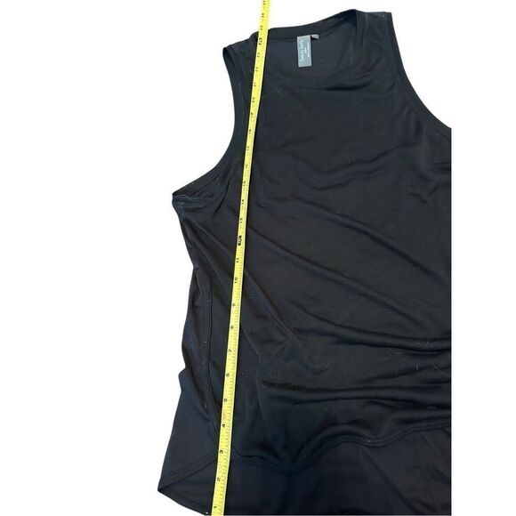 Sweaty Betty women’s muscle tank top black - thin semi sheer -sz Xs - Picture 6 of 7